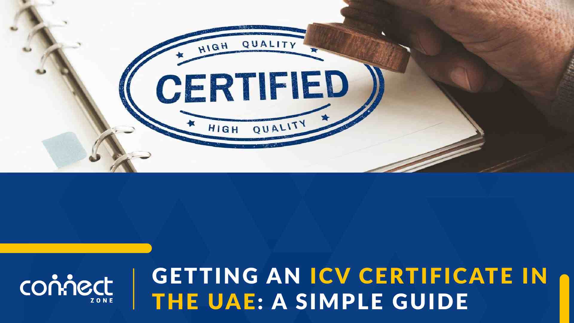 ICV certification